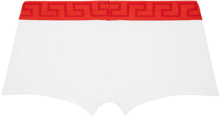 Nyrkkeilijät Versace Greca Border Boxers Valkoinen | AU10026_1A10011, 1