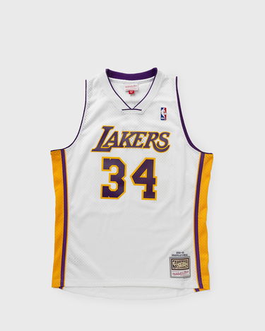 Jersey Mitchell & Ness NBA Swingman Jersey Los Angeles Lakers Alternate 2002-03 Shaquille O'Neal #34 Valkoinen | SMJY4442-LAL02SONWHIT, 0