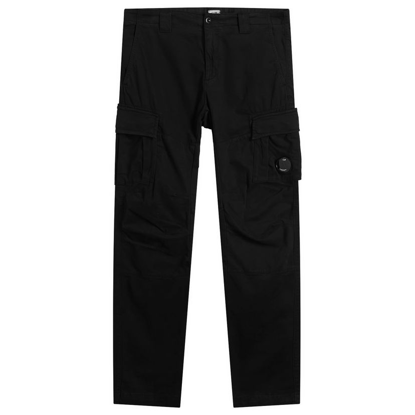 Cargo housut C.P. Company C.P. Company Stretch Sateen Cargo Pants Musta | RFCMPA731A-005529G-999