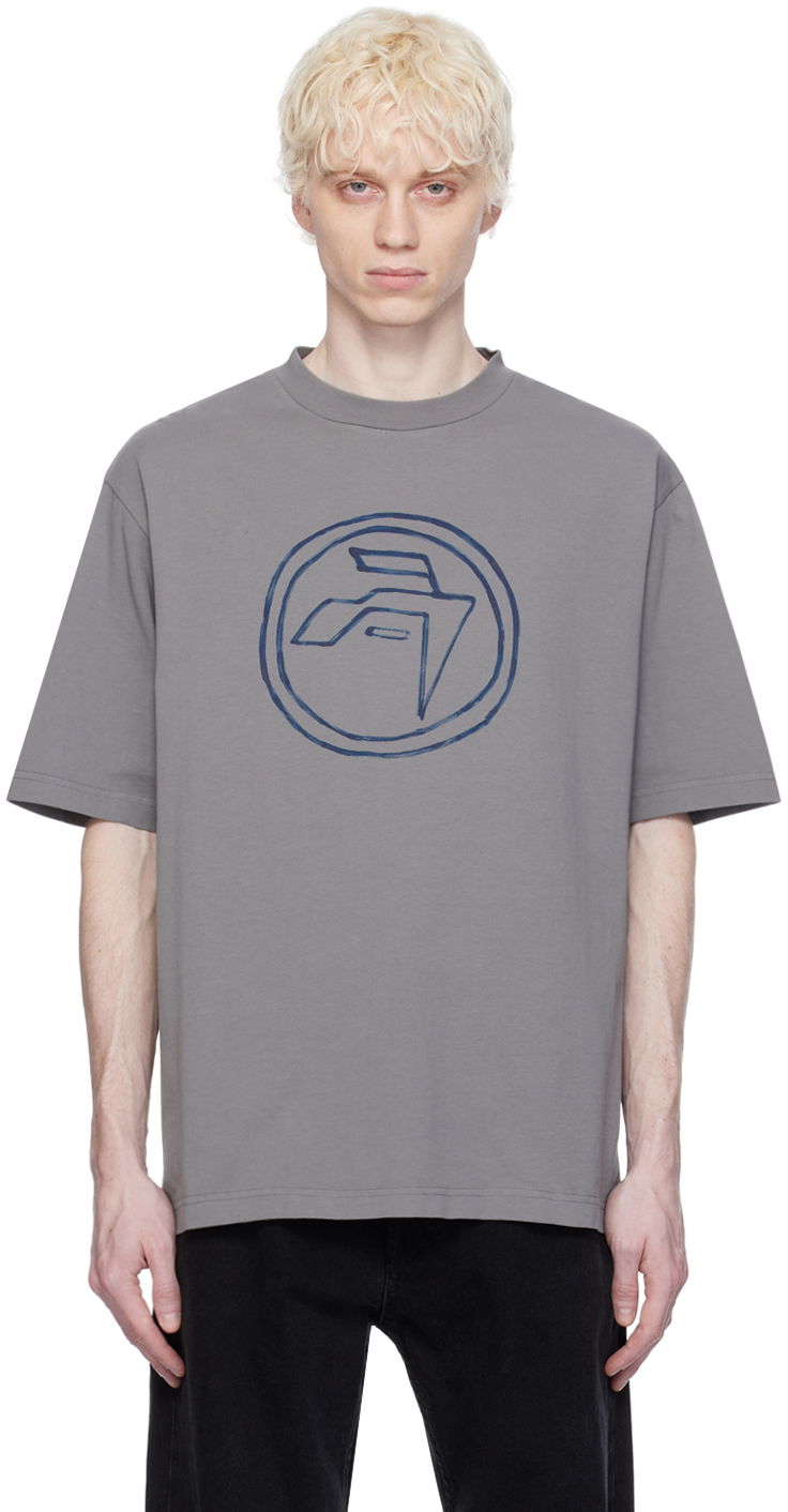 T-paita Ambush Emblem T-Shirt Harmaa | BMAA007S24JER0010945