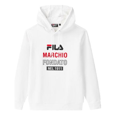 Huppari FILA Hoodie Casual Valkoinen | F51M048206F-WT