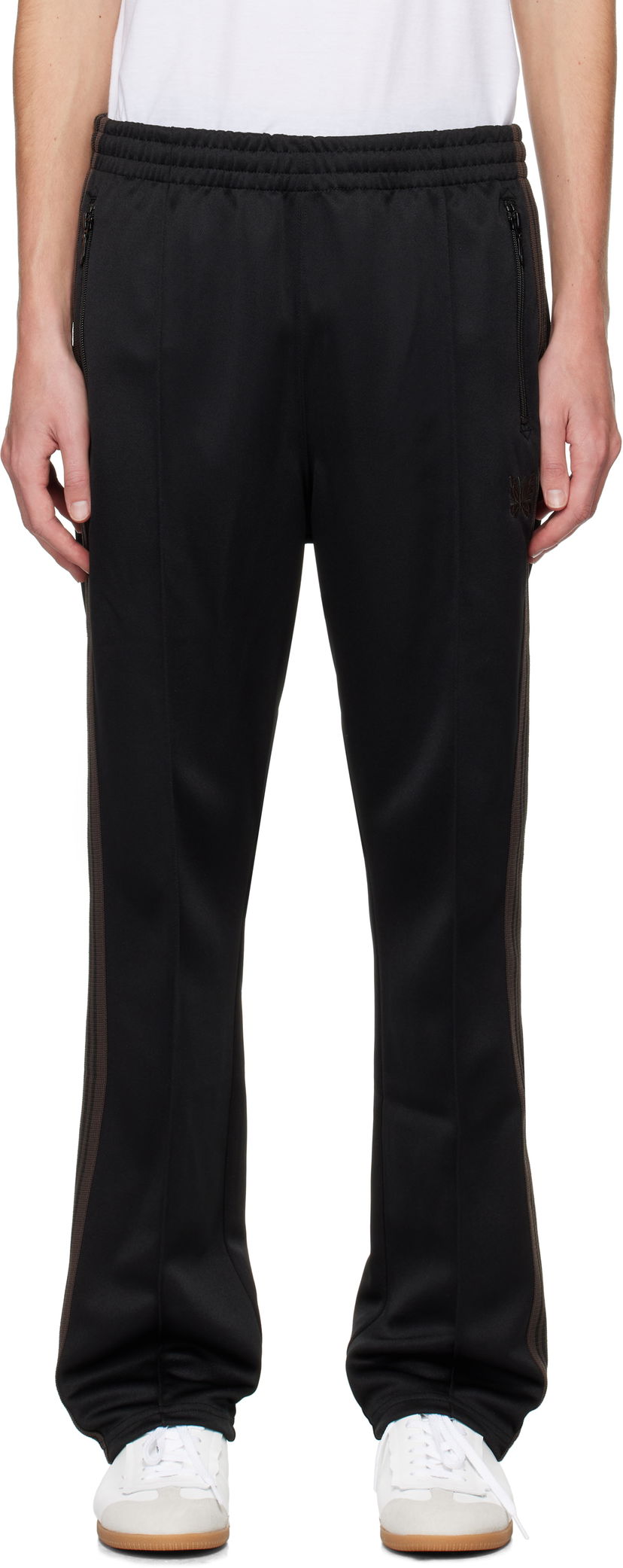 Verryttelyhousut Needles Narrow Track Pants Musta | PU274