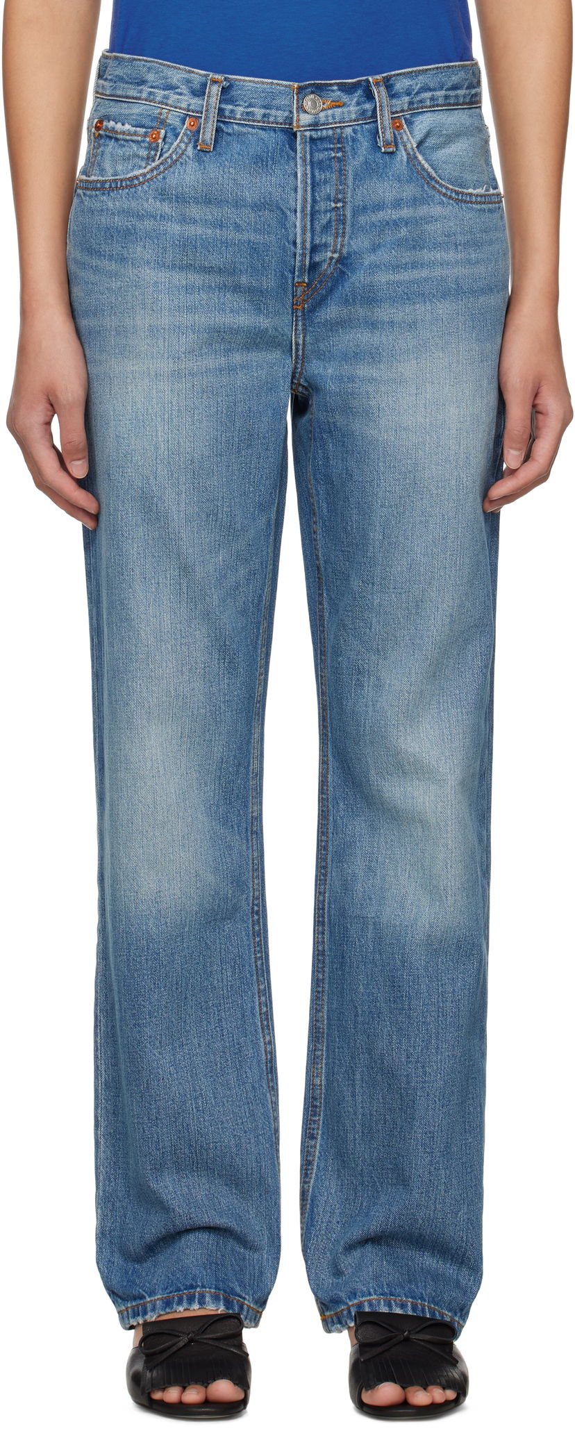 Jeans RE/DONE Re/Done 'The Standard' Jeans Sininen | 148-03WSTANRD