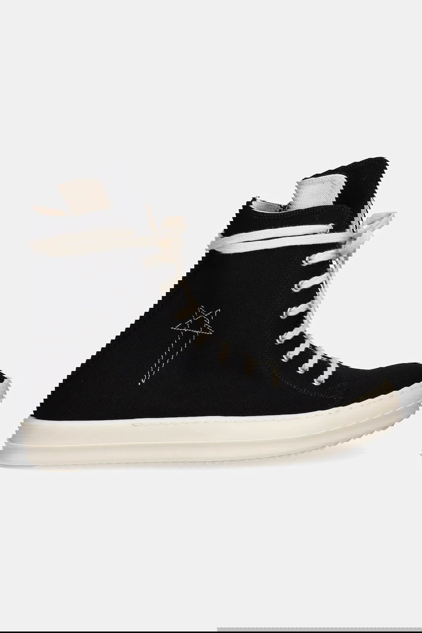 Tennarit ja kengät Rick Owens Rick Owens DRKSHDW Vegan High-Top Musta | DU02E7807.DOEM8, 1