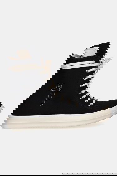 Tennarit ja kengät Rick Owens Rick Owens DRKSHDW Vegan High-Top Musta | DU02E7807.DOEM8, 1