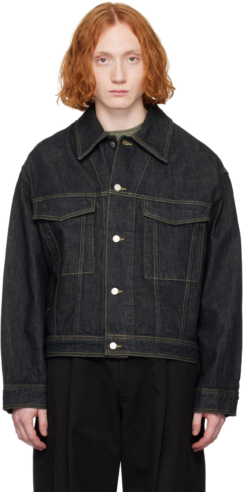 Takki Studio Nicholson Studio Nicholson Stein Denim Jacket Sininen | STEIN SNM - 1299