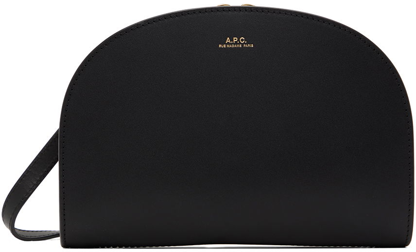 Reput ja laukut A.P.C. Demi-Lune Clutch Musta | PXAWV-F61596, 0