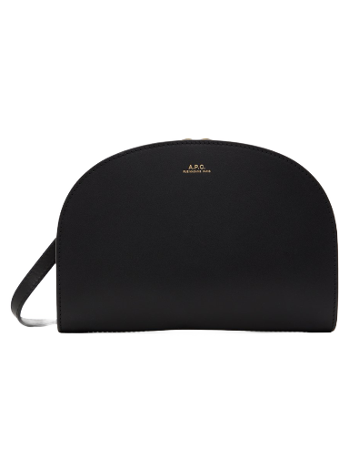 Reput ja laukut A.P.C. Demi-Lune Clutch Musta | PXAWV-F61596