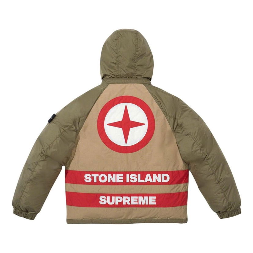 Puffer takki Supreme Reversible Down Puffer Jacket Vihreä | SUP-FW23-166