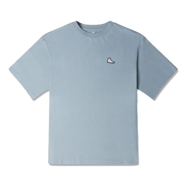 T-paita Converse Go-To Patch T-Shirt Sininen | 10025397-A08
