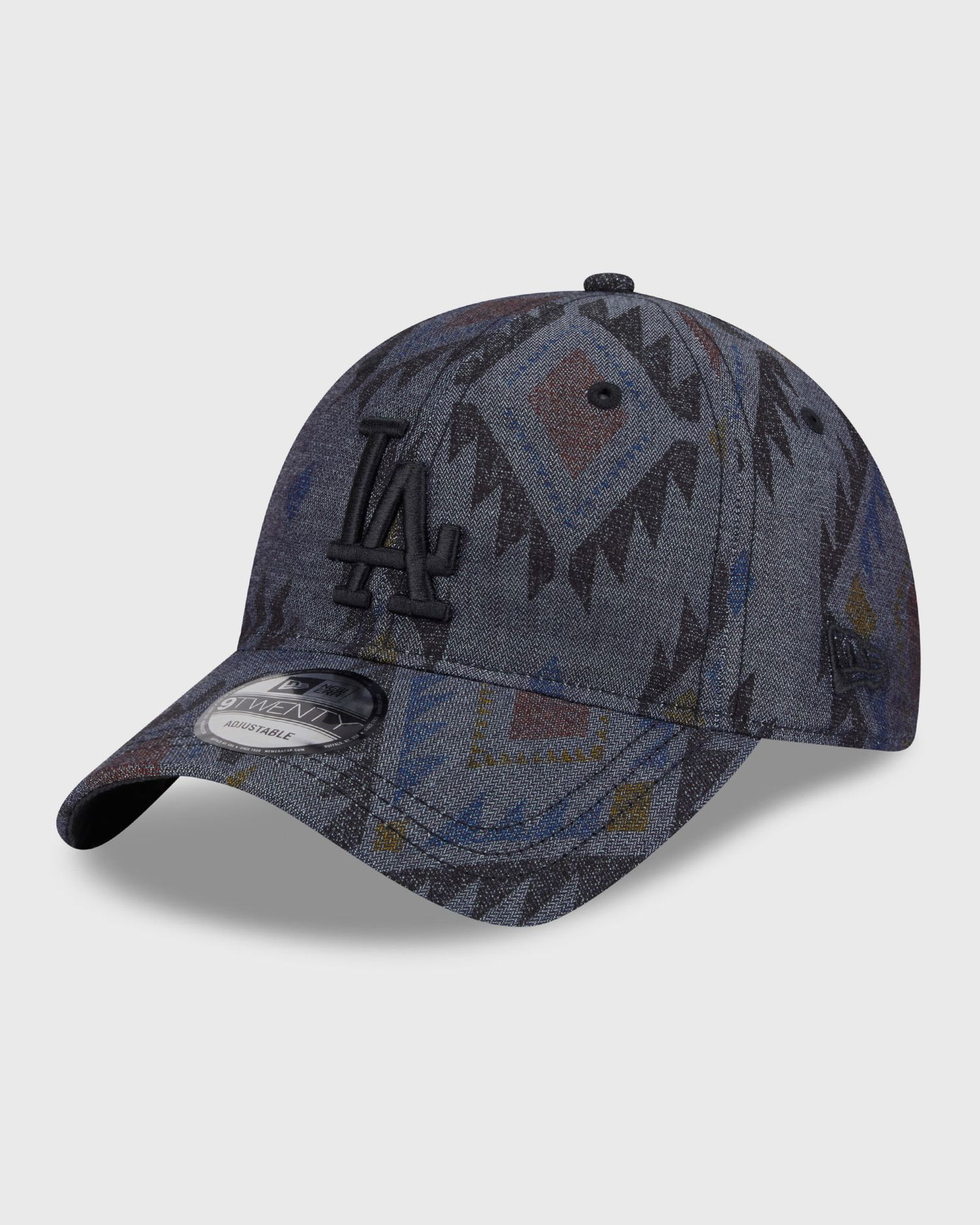Korkki New Era Los Angeles Dodgers Aztec Pattern 9TWENTY Adjustable Hat Tummansininen | 60745144, 1