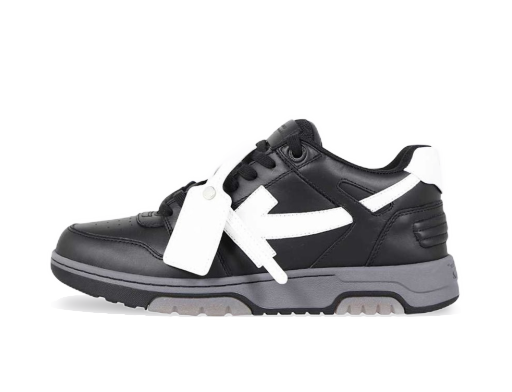 Tennarit ja kengät Off-White Off-White Out of Office Low "Black White" Musta | OMIA189F21LEA0011001