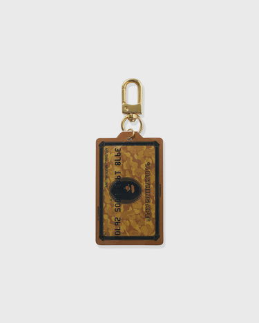 Avaimenperät BAPE A Bathing Ape Card Keychain Ruskea | 001GDL301006MGL, 3