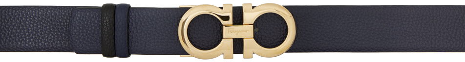 Vyöt FERRAGAMO Salvatore Ferragamo Reversible Gancini Belt Tummansininen | 23A564 - 673941, 0