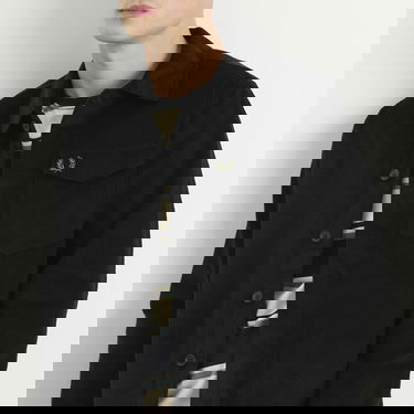 Paita Fred Perry Corduroy Overshirt, Size Large Musta | M1717-102, 5