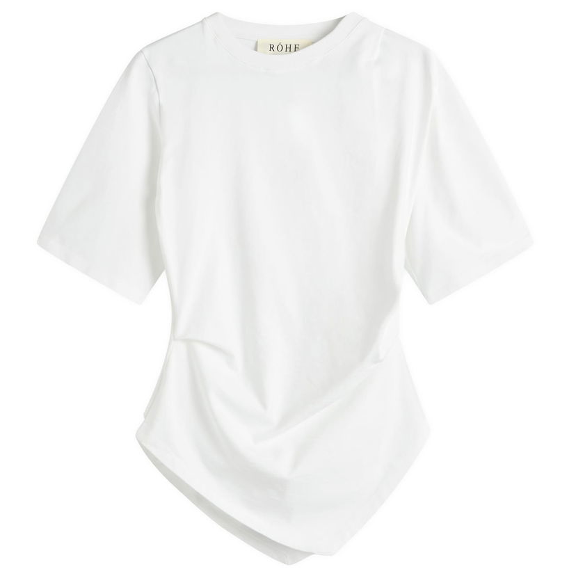 T-paita Róhe Re-Invented Twisted T-Shirt Valkoinen | 416-20-206