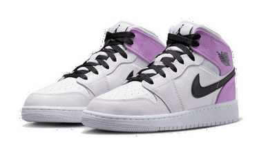 Tennarit ja kengät Jordan Air Jordan 1 Mid GS "Barely Grape" Violetti | DQ8423-501, 4