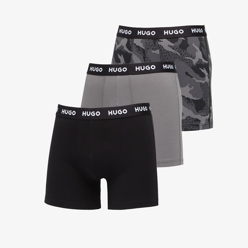 Nyrkkeilijät BOSS Boxerky Hugo Boxer Briefs 3-Pack Design Multicolor Musta | 50532559-960
