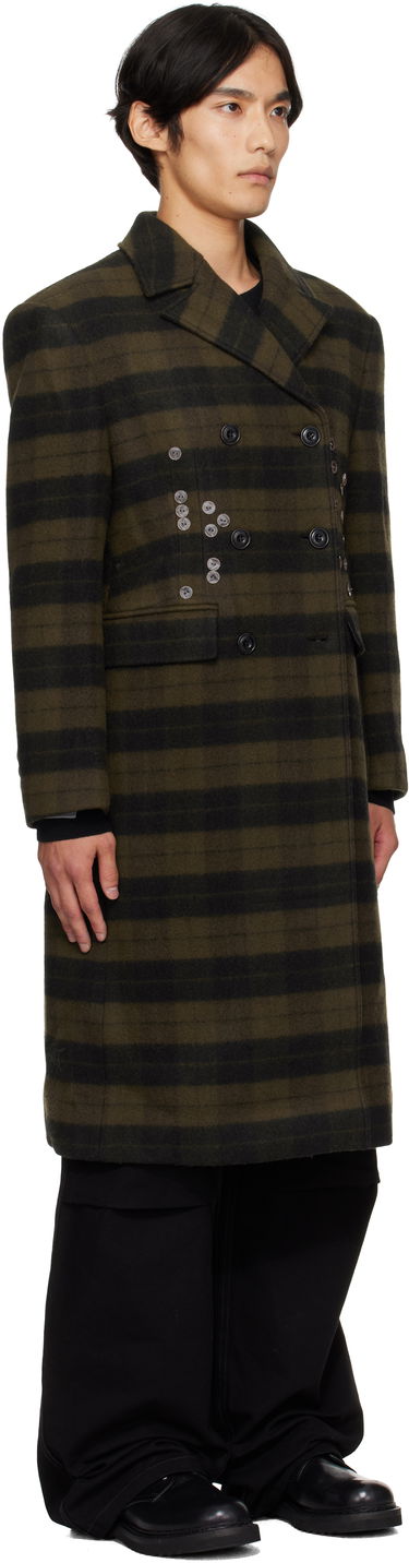 Takit Andersson Bell Andersson Bell Lacie Check Button Coat Vihreä | awa726w, 1