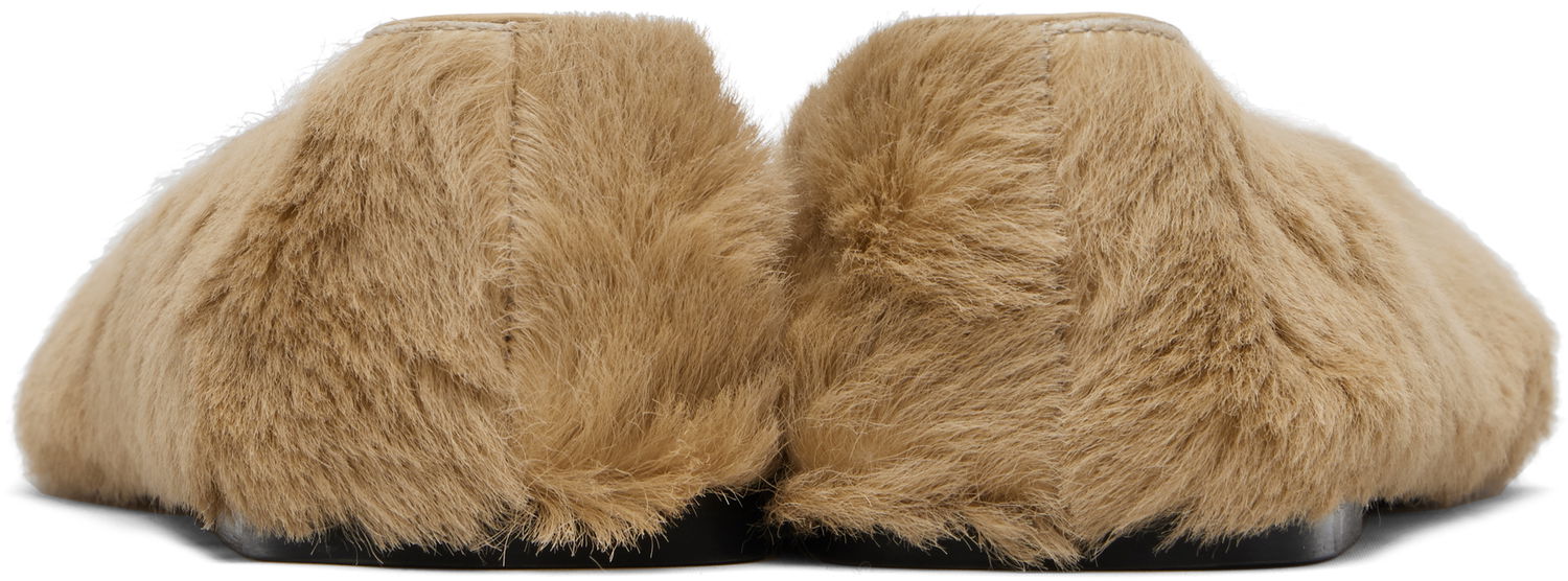 Vaatteet The Row The Row Square Toe Ballerina Flats Beige | F1598-L316, 1