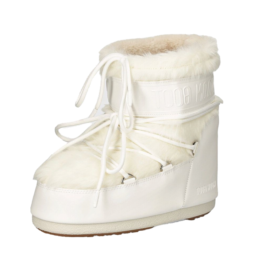 Tennarit ja kengät Moon Boot MB ICON LOW FAUX FUR Boots Valkoinen | 80D1409390.A002