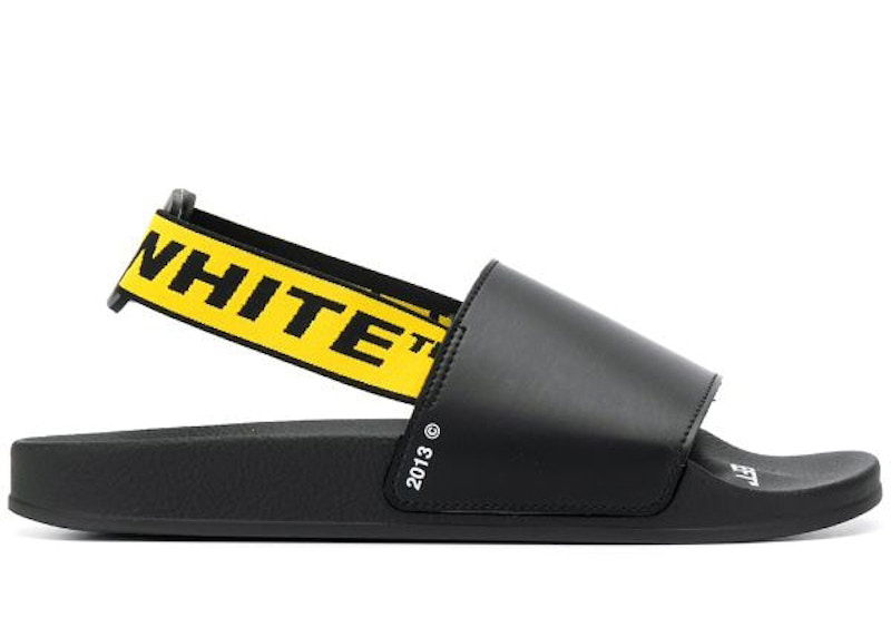 Tennarit ja kengät Off-White Industrial Strap Sandals Black Musta | OMIA111S19C220381060, 0