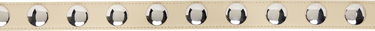 Vyöt Khaite KHAITE Benny Studs Belt Beige | 10014-798, 1