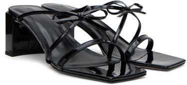 Tennarit ja kengät BY FAR June Heeled Sandals Musta | 23SSJUNSBLP, 3