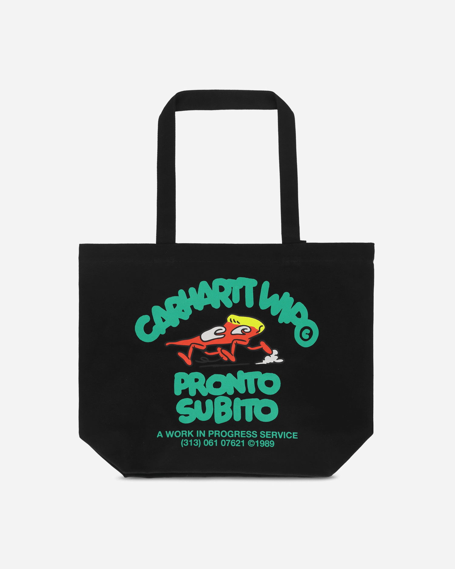 Kangaskassi Carhartt WIP Canvas Graphic Tote Musta | I033975 34IXX, 1