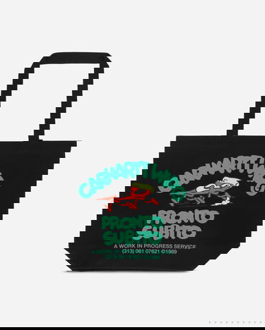 Kangaskassi Carhartt WIP Canvas Graphic Tote Musta | I033975 34IXX, 1