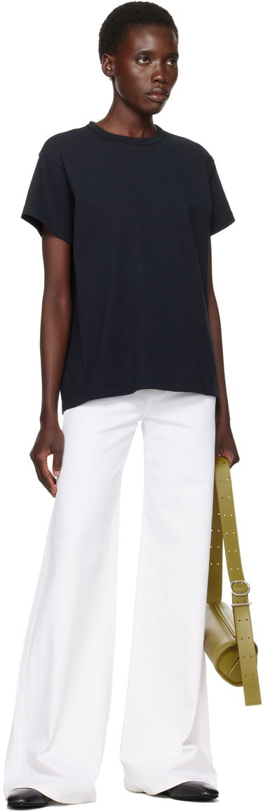 Jeans Khaite Dane High-Waisted Wide-Leg Flared Stretch Jeans Valkoinen | 1170902100, 3