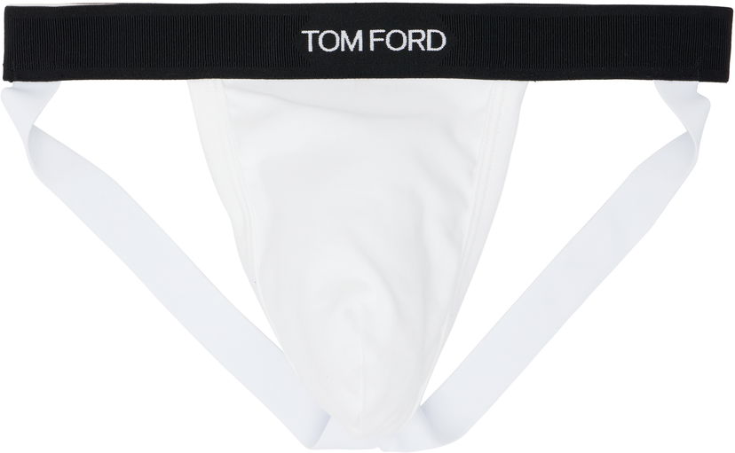 Alusvaatteet ja sukat Tom Ford TOM FORD Cotton Jock Strap Valkoinen | T4LC61040
