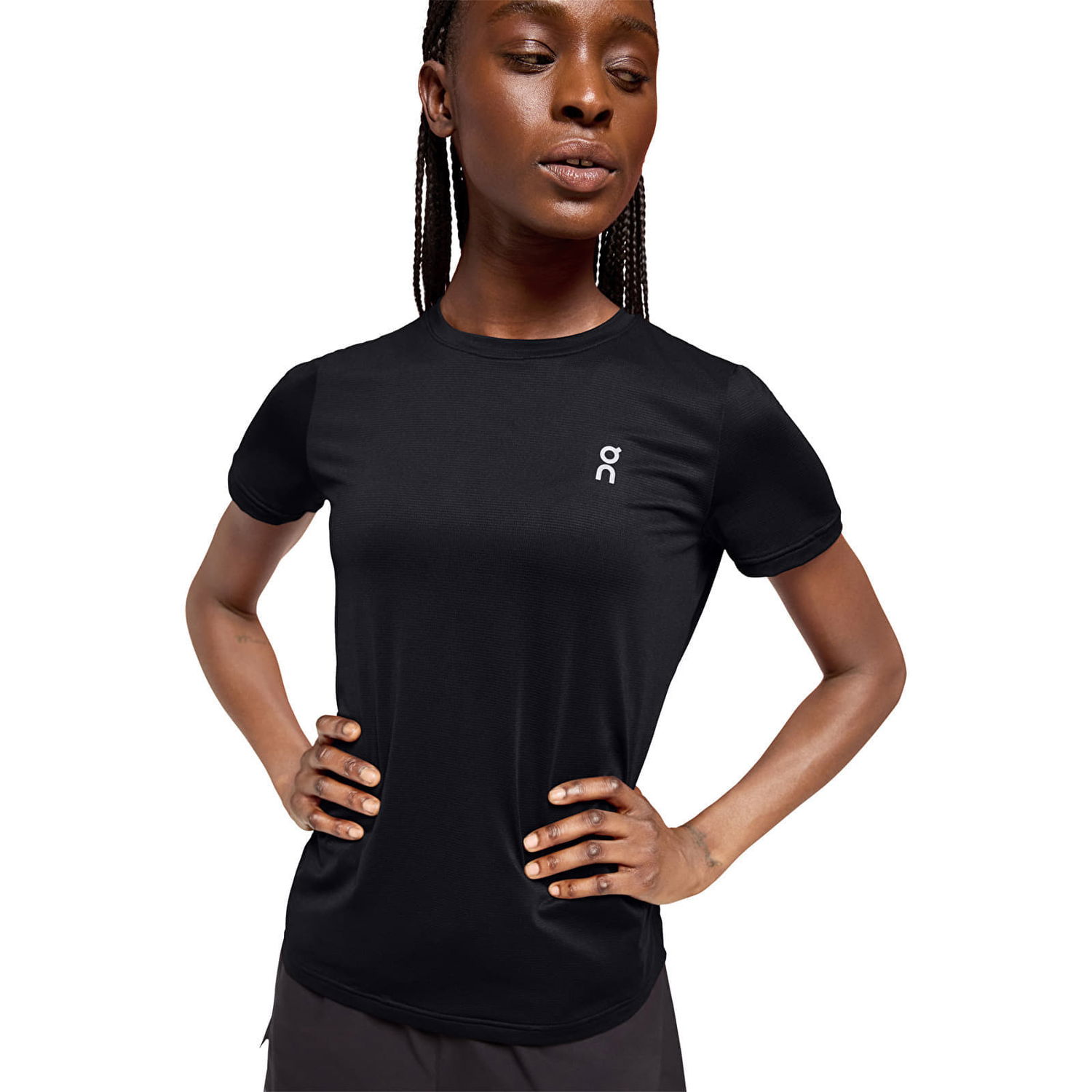 T-paita On Running On Core-T Black Musta | 1WE10580553, 1
