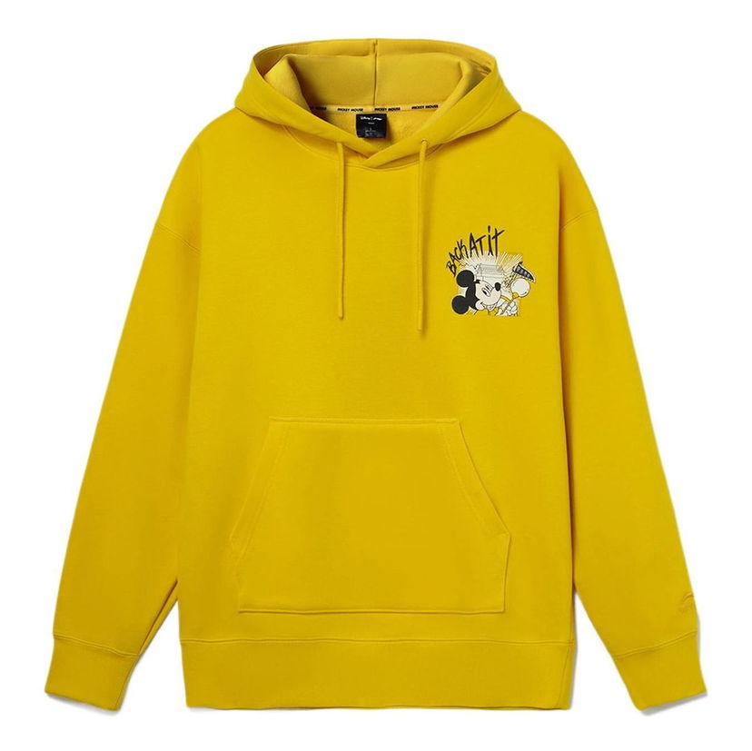 Huppari Li-Ning Disney Graphic Hoodie Keltainen | AWDR687-4