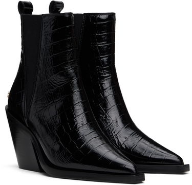 Tennarit ja kengät Anine Bing Bekah Black Leather Chelsea Boots Musta | A-14-10194-010, 3