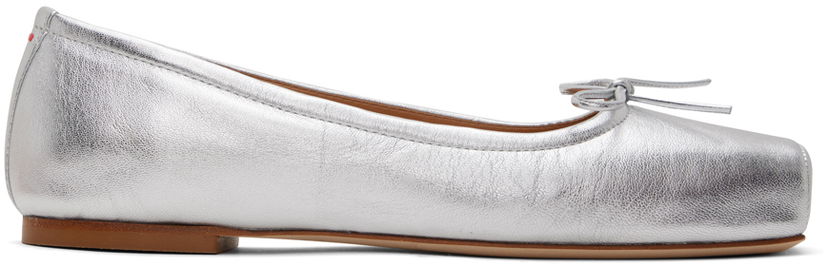 Mekko Aeyde Aeyde Gabriella Ballerina Flats Metallinen | A11-FL-GBRS08FL26-SS24-920-051