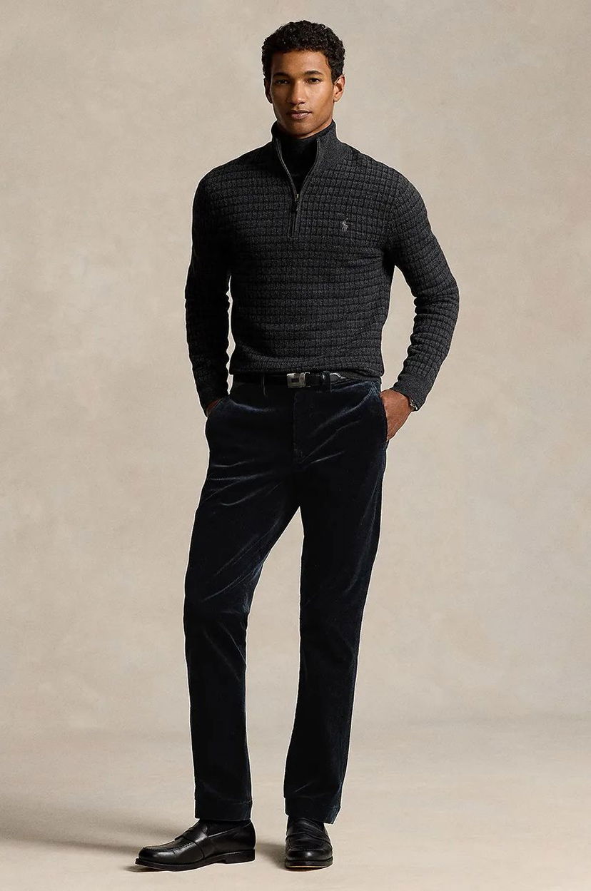 Housut Polo by Ralph Lauren Corduroy Pants Harmaa | 710884820