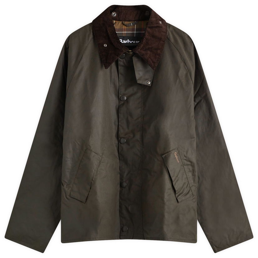 Takki Barbour Men's OS Transport Wax Vihreä | MWX1678OL51