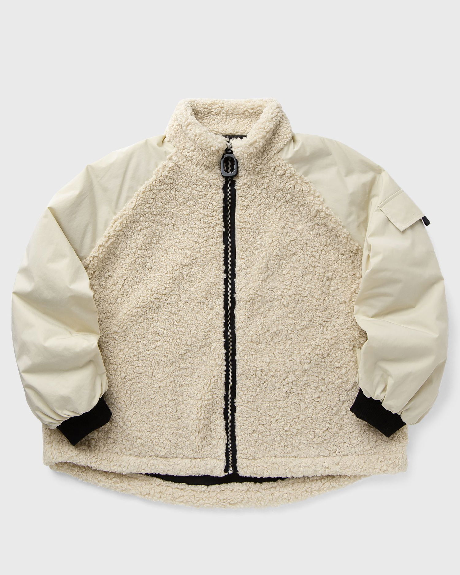 Takki JW Anderson JW Anderson Color Block Track Top Fleece Jacket Beige | JK0372-PG1736-132, 0