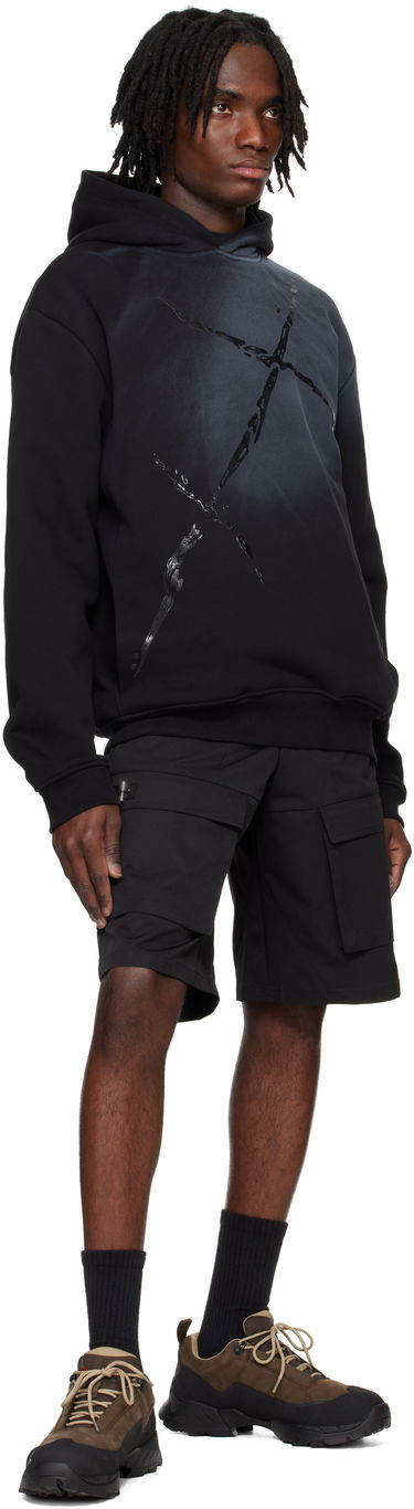 Huppari HELIOT EMIL HELIOT EMIL Fluxus Hoodie Musta | PRESS25_M_08_072_BLK01, 3