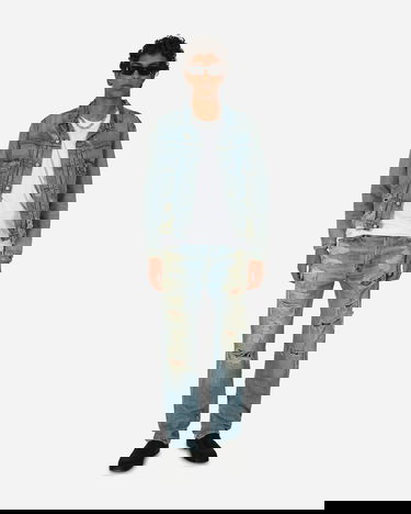 Jeans KENZO Levi’s® 1933 x Distressed Jeans Sininen | FD65DP412LE2 DY, 4