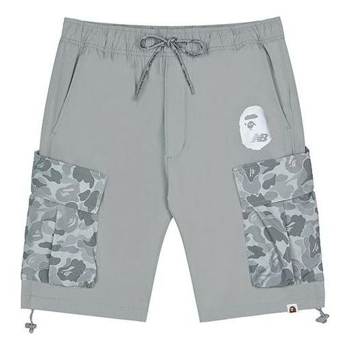 Cargo housut New Balance Relaxed Fit Shorts Harmaa | BASP6000-GYX