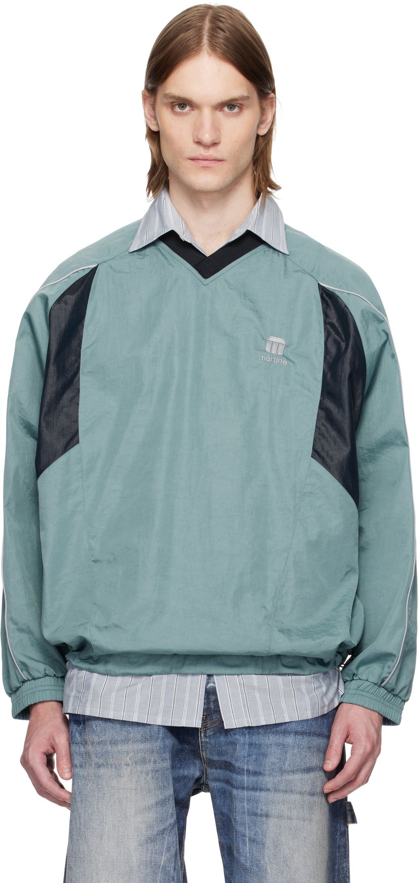 Tuulitakki Martine Rose Martine Rose Sports Pullover Jacket Vihreä | 136WP10410