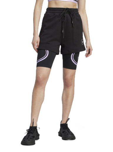 Shortsit adidas Originals by Stella McCartney TrueCasuals Terry Shorts Musta | IK9093