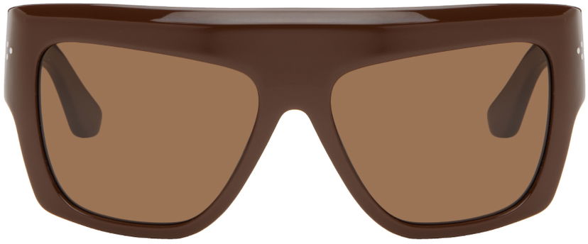 Aurinkolasit Port Tanger Square Sunglasses Ruskea | PT-4604