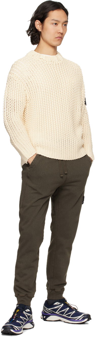 Verryttelyhousut Stone Island Stone Island Malfilé Fleece Sweatpants Vihreä | K1S15 6200005 S0060, 4