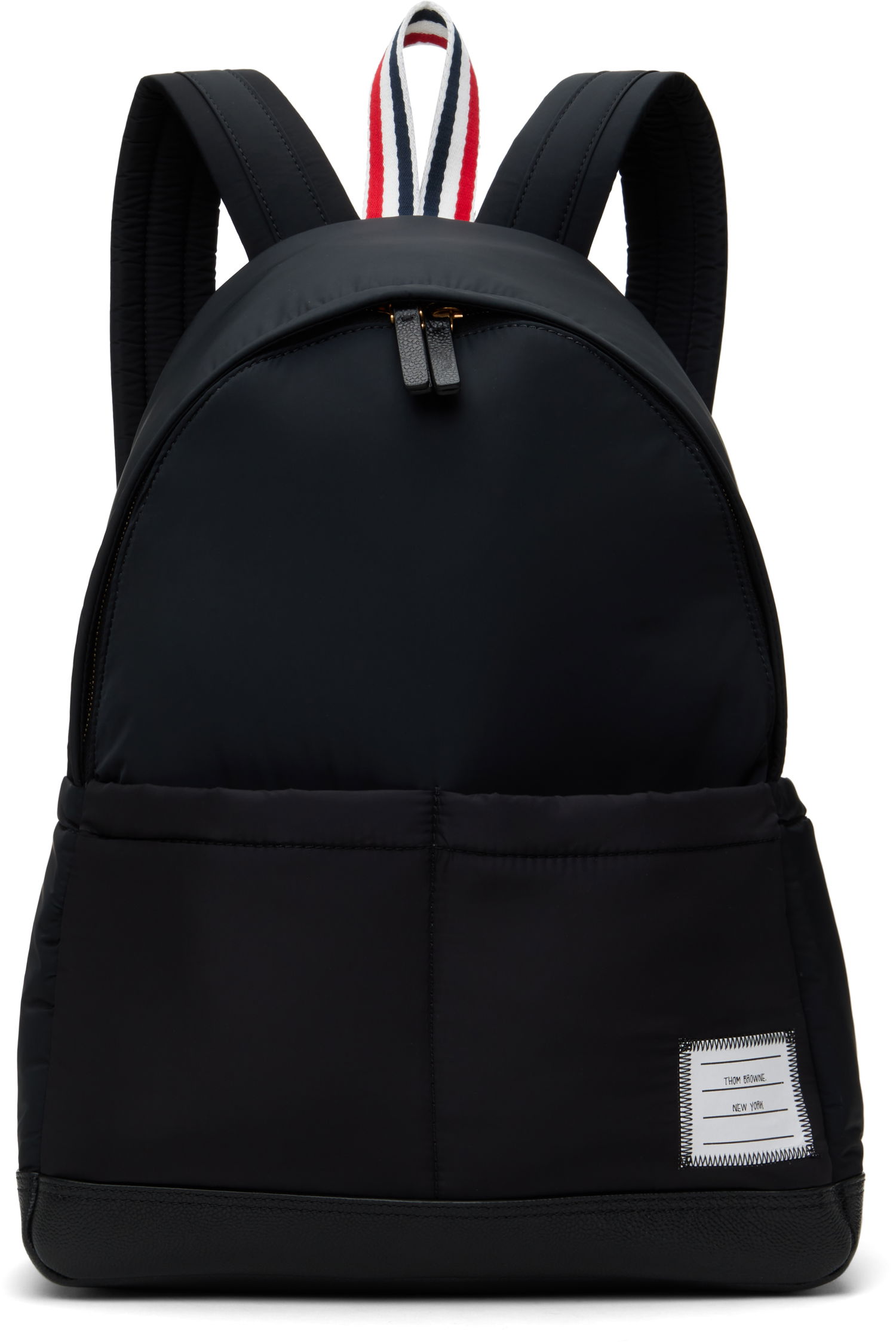 Reppu Thom Browne Thom Browne Poly Twill Multipocket Backpack Musta | UAG210A-07259, 0
