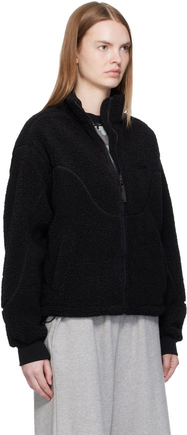 Takki Dime Dime Polar Fleece Sherpa Zip Jacket Musta | DIMEFA258BLK, 1