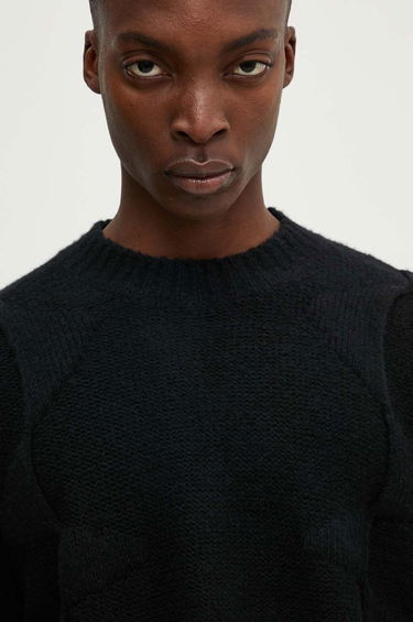 Villapaita HELIOT EMIL Black Warm Wool Sweater Musta | PREAW24.M.07.063.BLK01, 8