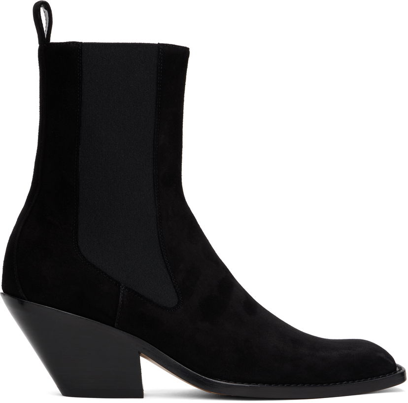 Tennarit ja kengät Khaite KHAITE Austin Suede Ankle Boots Musta | F1092-849